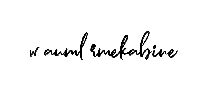 Handwritten Signature for W-auml-rmekabine - Style 141 Online