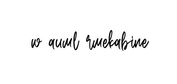 Handwritten Signature for W-auml-rmekabine - Style 143 Online