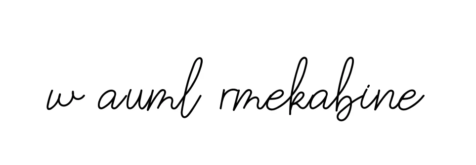 Handwritten Signature for W-auml-rmekabine - Style 145 Online