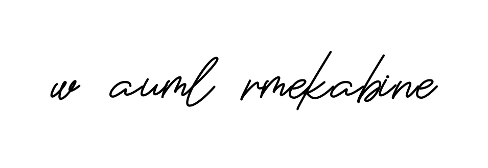 Handwritten Signature for W-auml-rmekabine - Style 150 Online