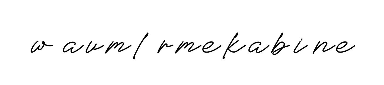 Handwritten Signature for W-auml-rmekabine - Style 152 Online