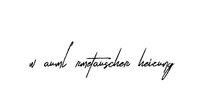 Handwritten Signature for W-auml-rmetauscher-heizung - Style 133 Online