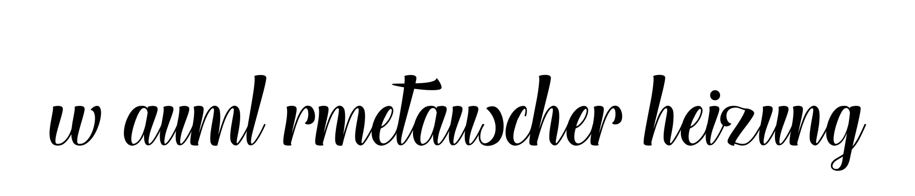 Handwritten Signature for W-auml-rmetauscher-heizung - Style 148 Online