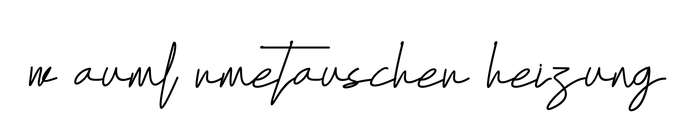 Handwritten Signature for W-auml-rmetauscher-heizung - Style 155 Online