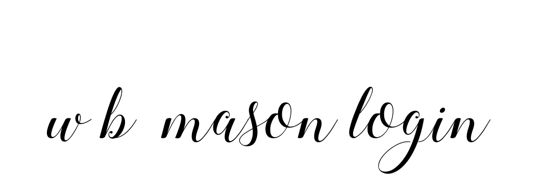 Handwritten Signature for W-b--mason-login - Style 144 Online
