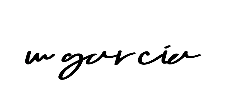 Handwritten Signature for W-garcia - Style 135 Online