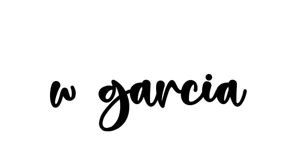 Handwritten Signature for W-garcia - Style 136 Online