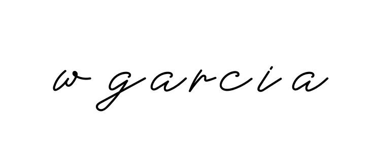 Handwritten Signature for W-garcia - Style 152 Online