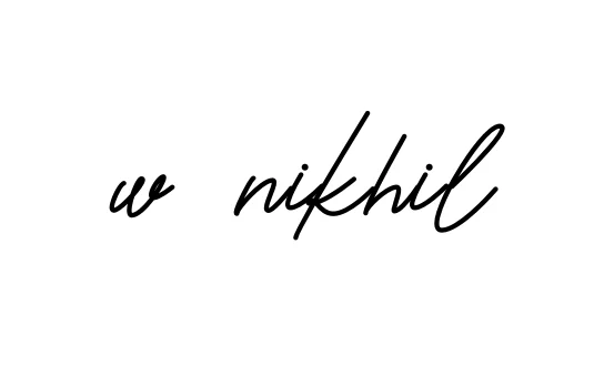 W-nikhil signature