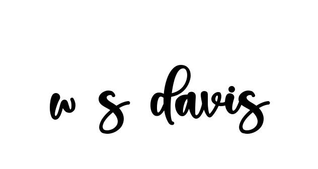 Handwritten Signature for W-s-davis - Style 136 Online