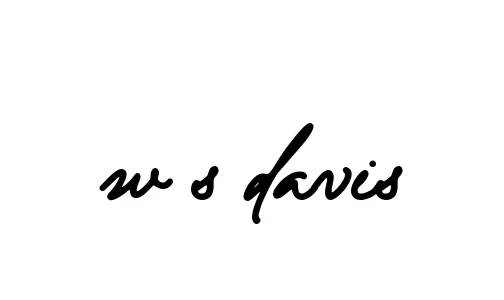 Handwritten Signature for W-s-davis - Style 137 Online