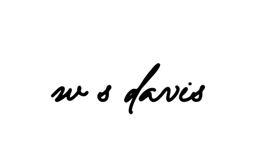 Handwritten Signature for W-s-davis - Style 138 Online