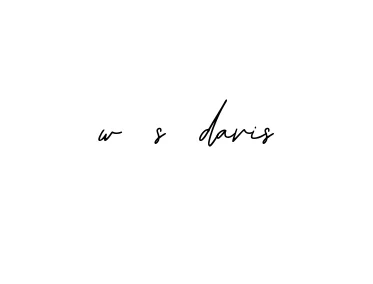 Handwritten Signature for W-s-davis - Style 139 Online