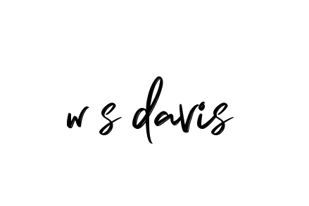 Handwritten Signature for W-s-davis - Style 141 Online