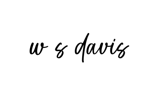 Handwritten Signature for W-s-davis - Style 142 Online