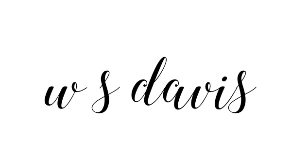 Handwritten Signature for W-s-davis - Style 144 Online
