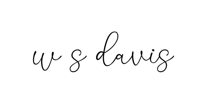 Handwritten Signature for W-s-davis - Style 147 Online