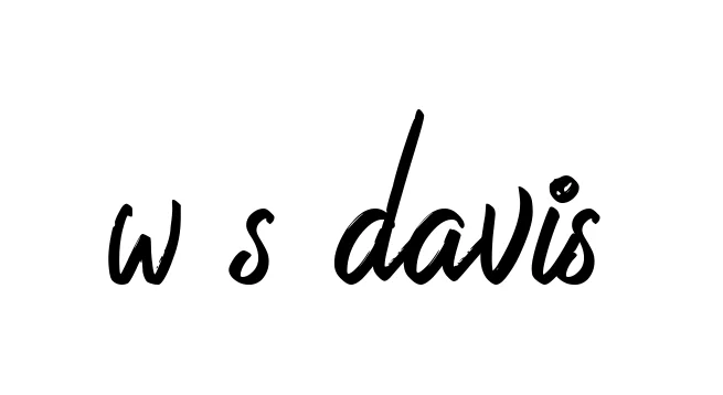 Handwritten Signature for W-s-davis - Style 149 Online