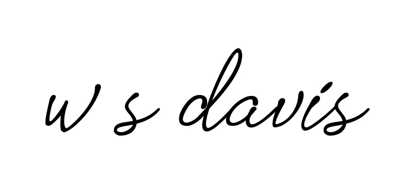 Handwritten Signature for W-s-davis - Style 151 Online