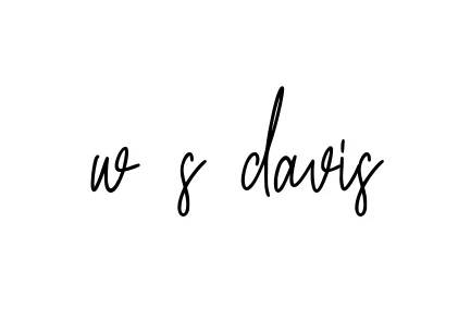Handwritten Signature for W-s-davis - Style 154 Online