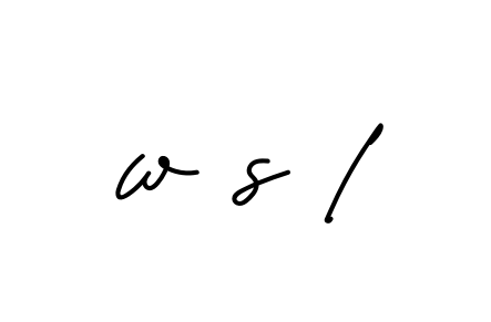 Handwritten Signature for W-s-l - Style 152 Online