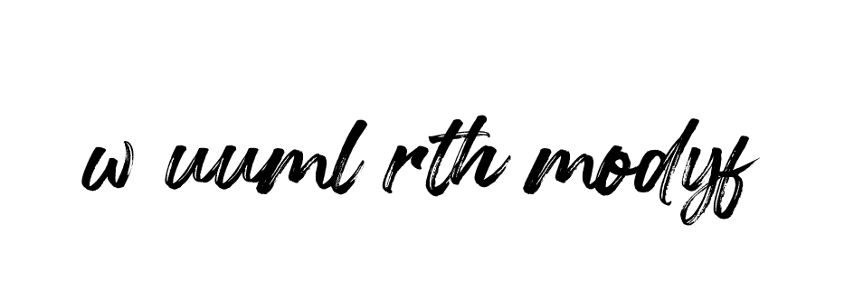 W-uuml-rth-modyf signature