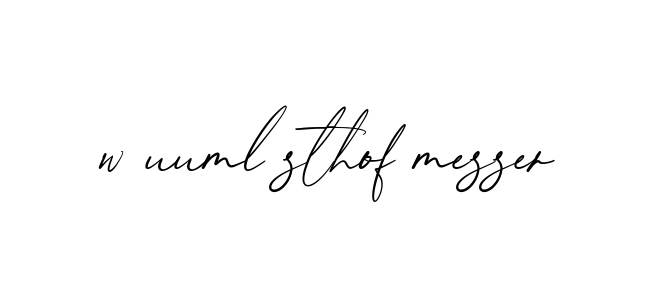 W-uuml-sthof-messer signature