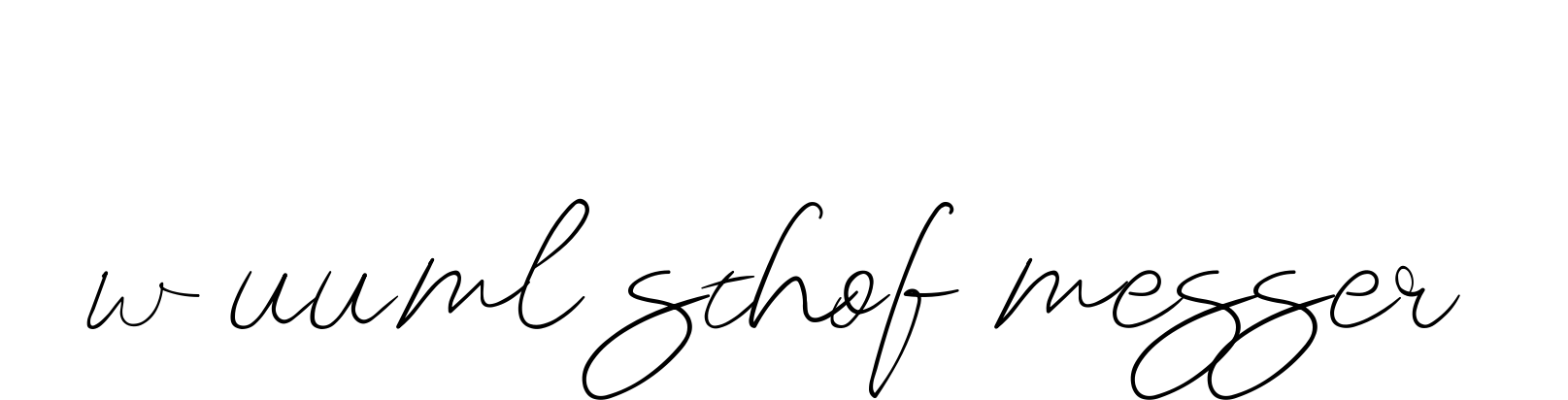 W-uuml-sthof-messer signature