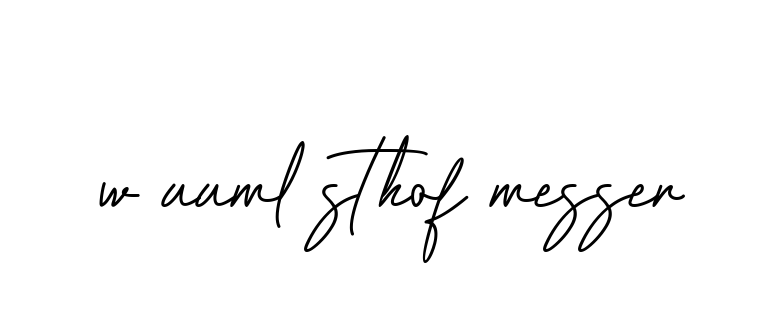 W-uuml-sthof-messer signature