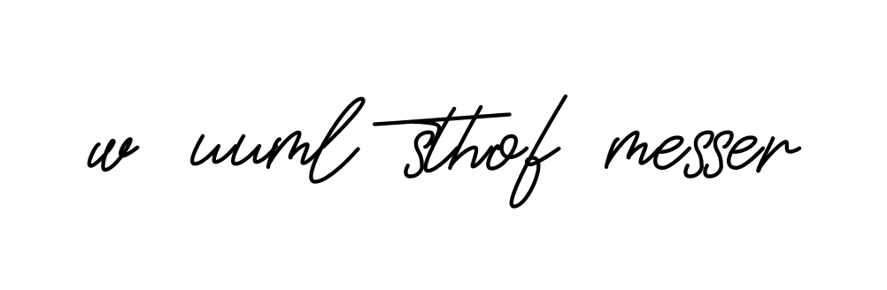 W-uuml-sthof-messer signature