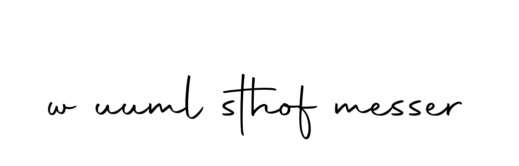 W-uuml-sthof-messer signature