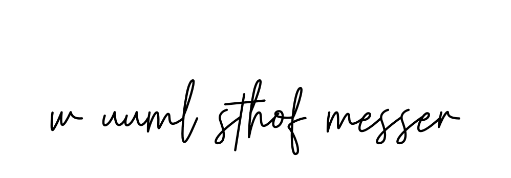 W-uuml-sthof-messer signature