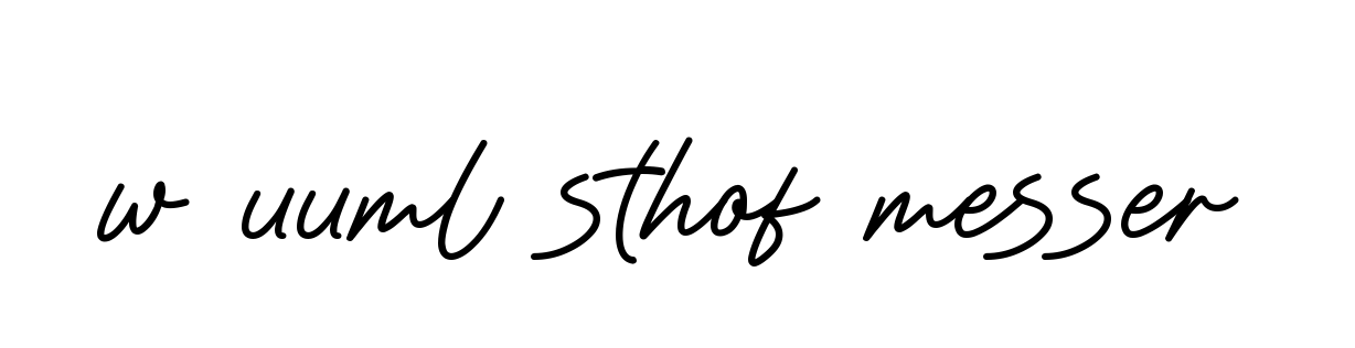 W-uuml-sthof-messer signature