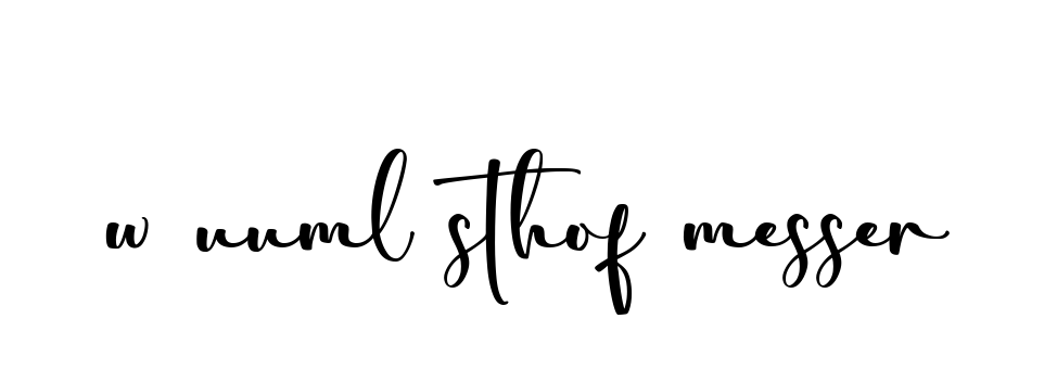 W-uuml-sthof-messer signature