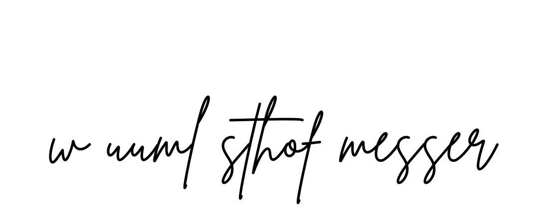 W-uuml-sthof-messer signature
