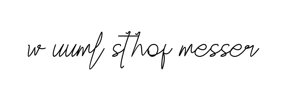 W-uuml-sthof-messer signature
