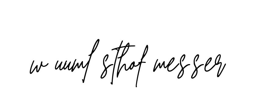 W-uuml-sthof-messer signature