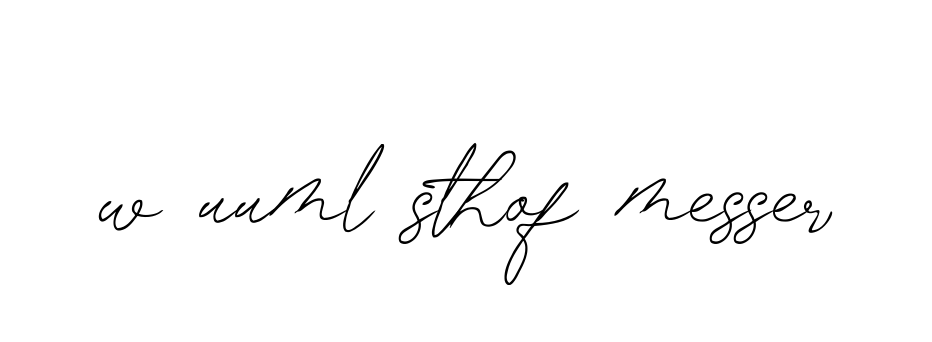 W-uuml-sthof-messer signature