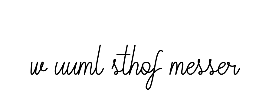 W-uuml-sthof-messer signature