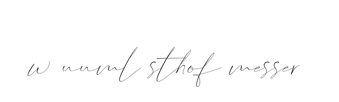 W-uuml-sthof-messer signature