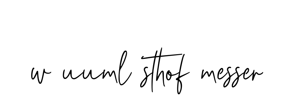 W-uuml-sthof-messer signature