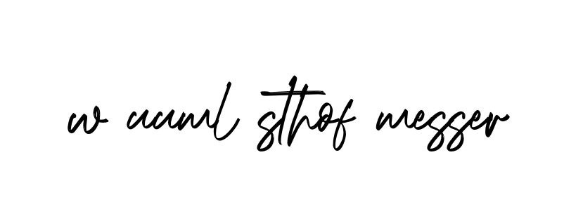 W-uuml-sthof-messer signature