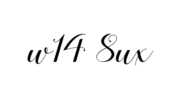 Handwritten Signature for W14-8ux - Style 144 Online