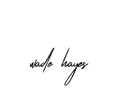 Handwritten Signature for Wade-hayes - Style 133 Online