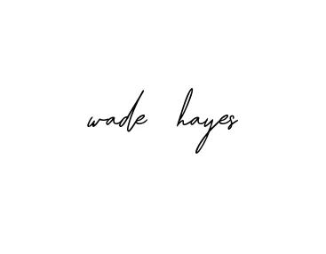 Handwritten Signature for Wade-hayes - Style 139 Online