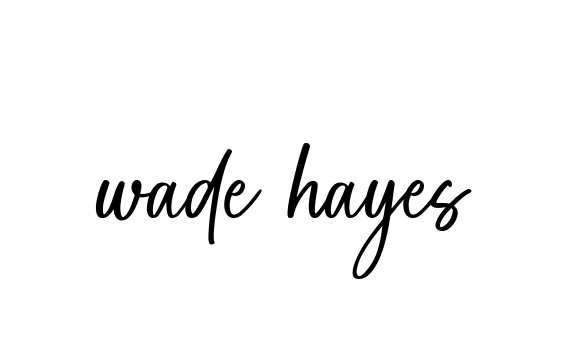 Handwritten Signature for Wade-hayes - Style 142 Online