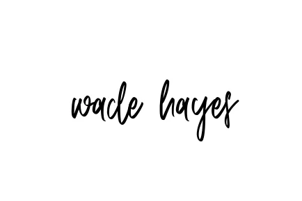 Handwritten Signature for Wade-hayes - Style 143 Online