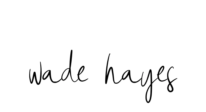 Handwritten Signature for Wade-hayes - Style 146 Online