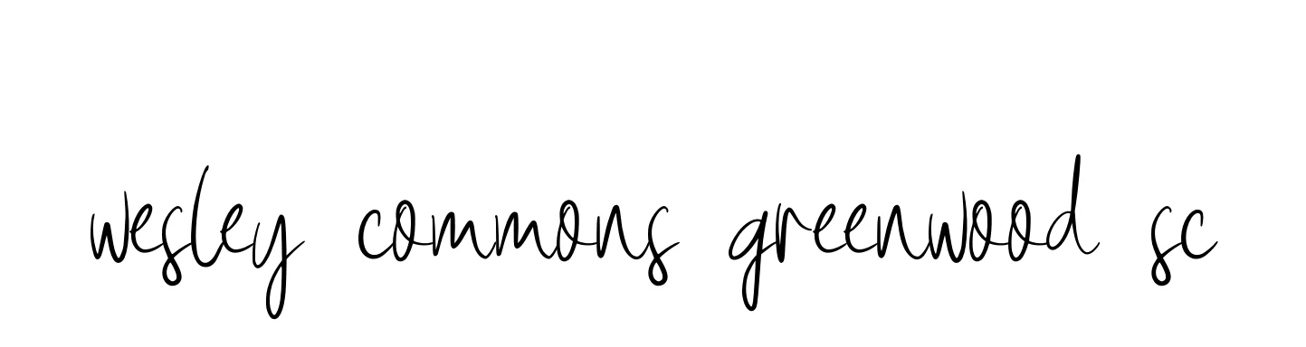 Handwritten Signature for Wesley-commons-greenwood-sc - Style 146 Online