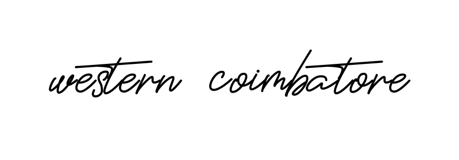 Handwritten Signature for Western-coimbatore - Style 150 Online
